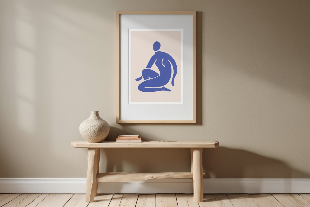 Matisse Inspired Contemporary Woman Figure No3 Poster