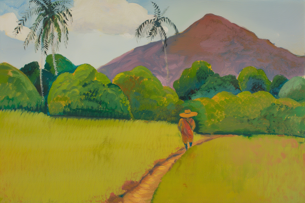 Gauguin Exotic Landscapes – 4 Prints Mix & Match