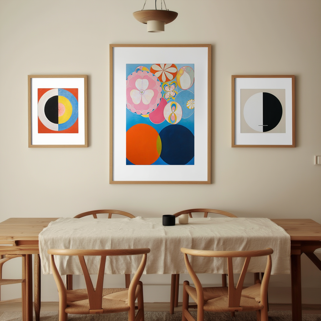 Hilma af Klint – Mystical Geometry Trio