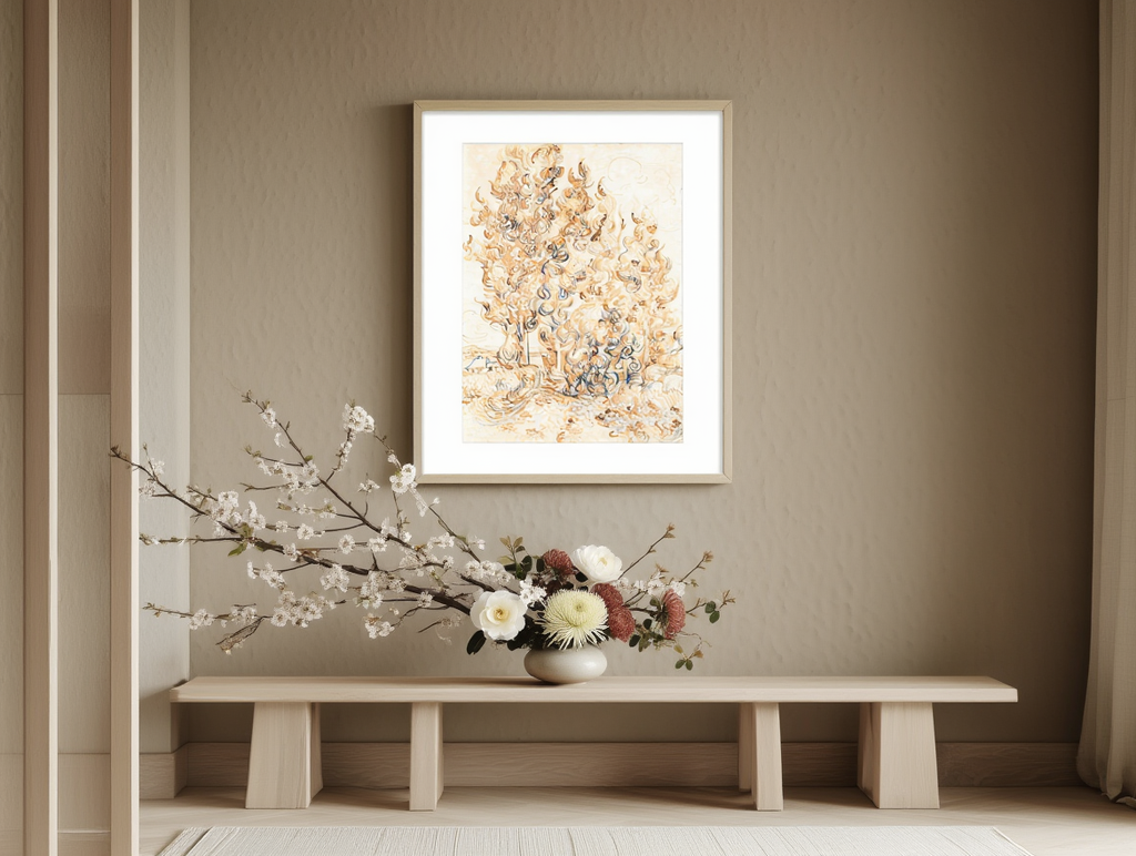 Vincent Van Gogh – Cypresses | Iconic Post-Impressionist Art Print