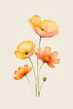Floral Mix & Match – 6 Fine Art Prints - Hakyarts