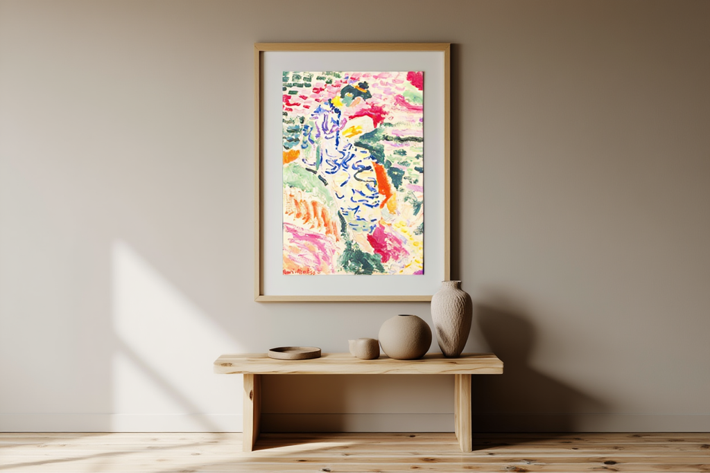 Henri Matisse - La Japonaise 'Woman beside the Water' | Modern Art Print