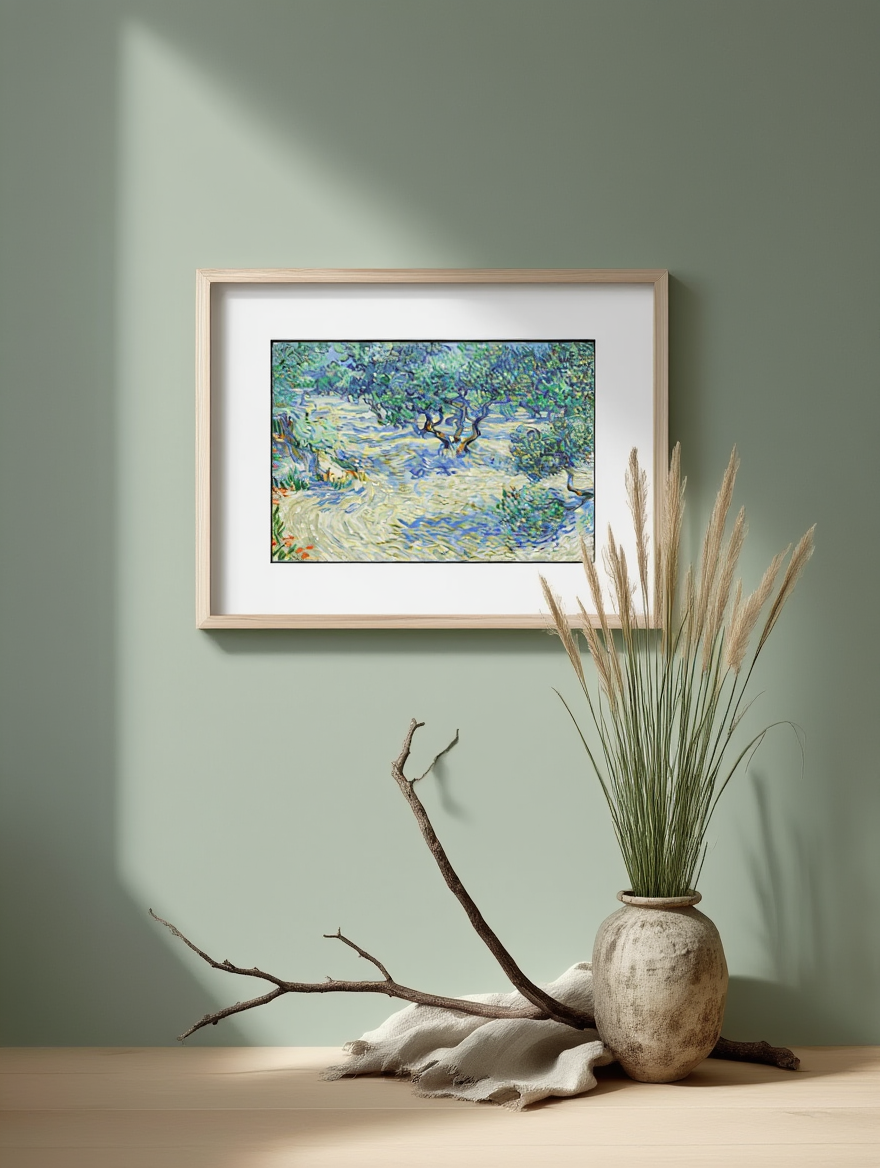 Vincent Van Gogh - Olive Orchard