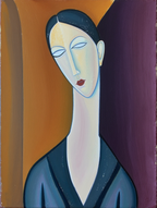 Modigliani Lines & Faces – Mix & Match Prints - Hakyarts