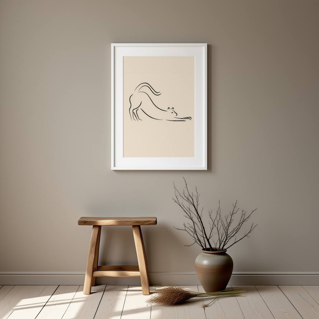 Le Félin – Pablo Picasso | Modern Art Print
