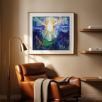 Solenintro by Edvard Munch – Expressionist Art Print