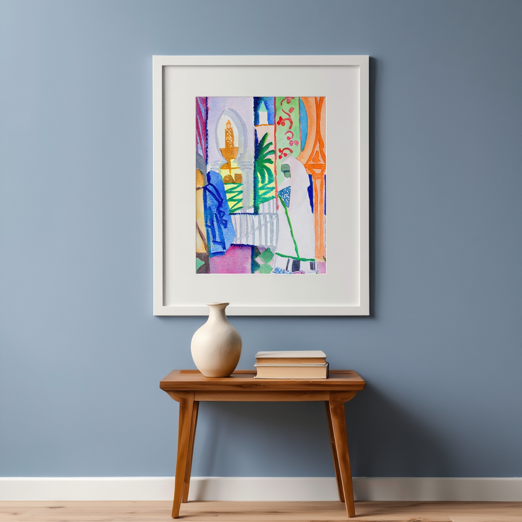 August Macke - In the Temple Hall