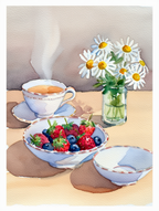 Brown & Earthy Florals – 7 Prints Mix & Match Collection - Hakyarts