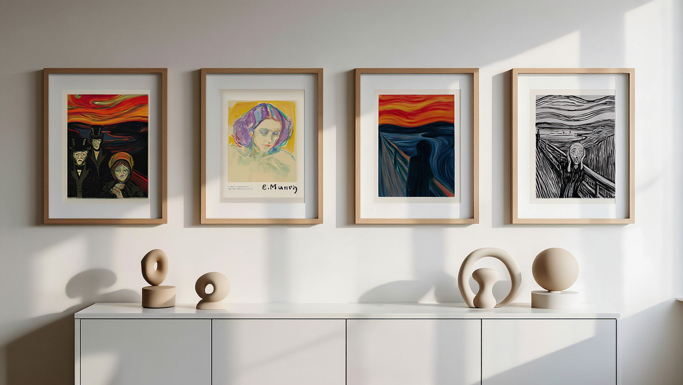 Edvard Munch – Mix & Match | 4 Prints