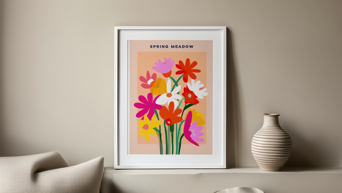 Spring Meadow – Art Print