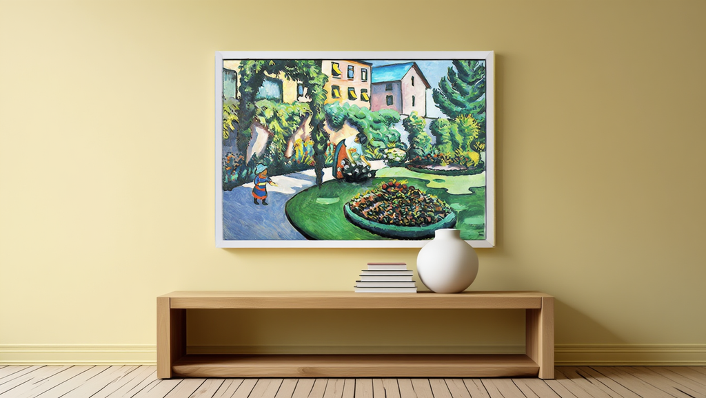 August Macke-Gartenbild | HakyArts