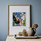 The King’s Sadness by Henri Matisse, 1952 – Modernist Art Print
