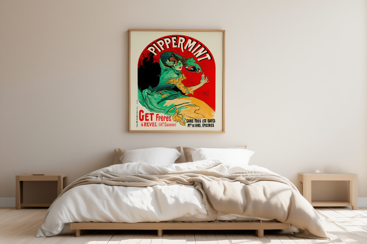 Pippermint Poster by Jules Chéret – Belle Époque Advertising Art Print