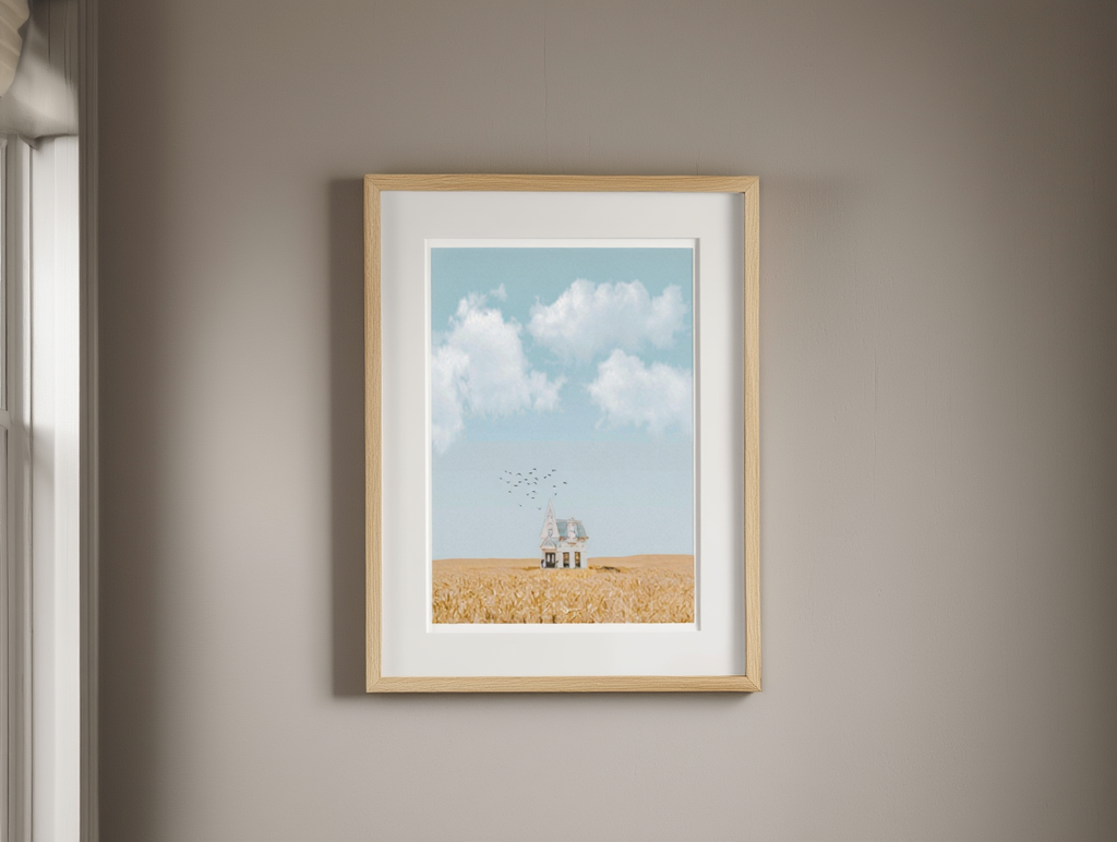 Field Crop House Poster
