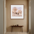 Notre Dame de Paris by Jean-François Raffaëlli – Historic Paris Landmark Art Print