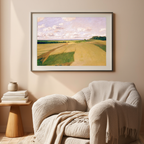 Weyerberg Under The Clouds by Hans Am Ende – Landscape Art Print - Hakyarts