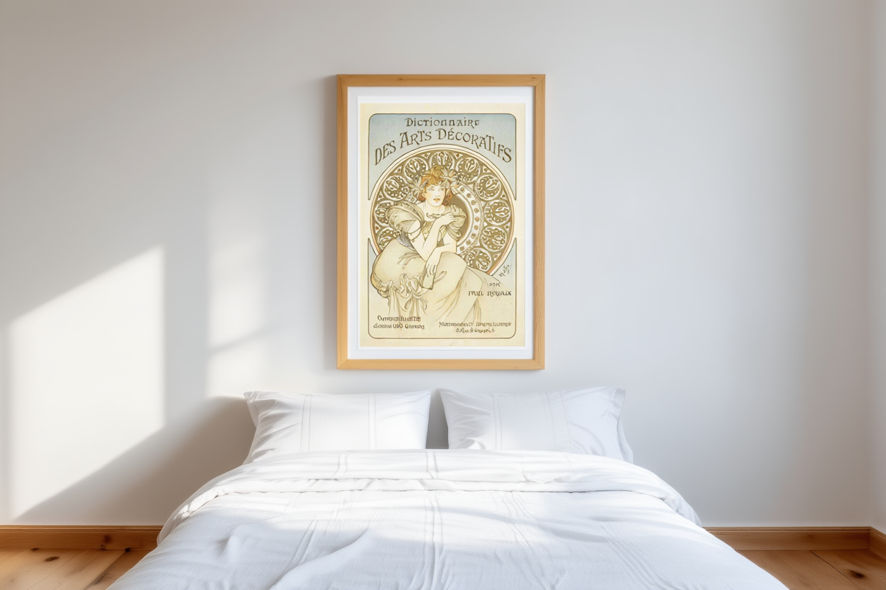 Alphonse Mucha - Dictionnaire des Arts Décoratifs Poster