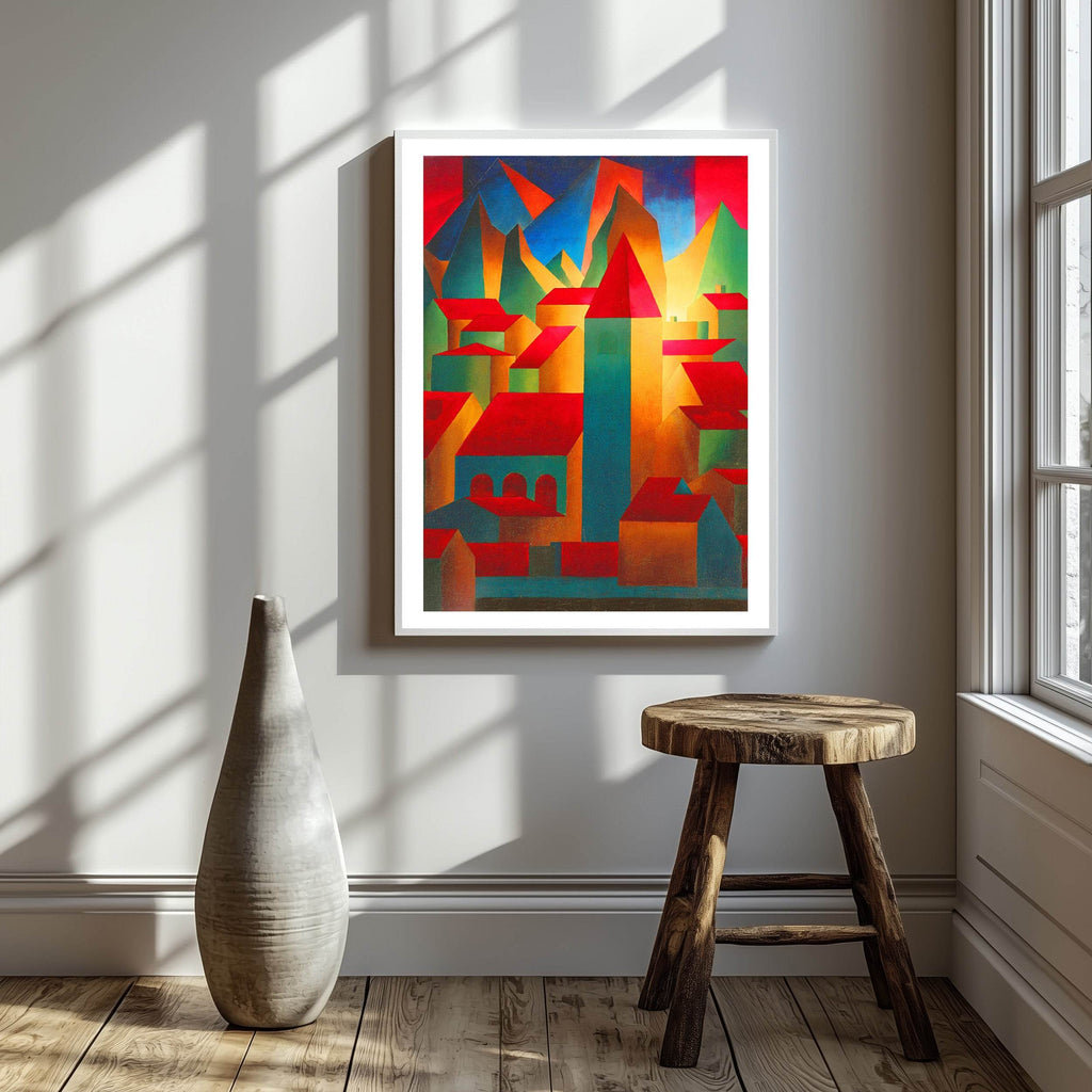 Houses, Tower and Mountains - Hakyarts