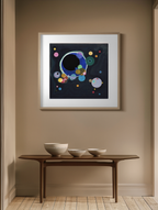Several Circles by Wassily Kandinsky – Abstract Modern Art Print