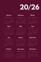Moments in Motion – 2026 Illustrated Calendar