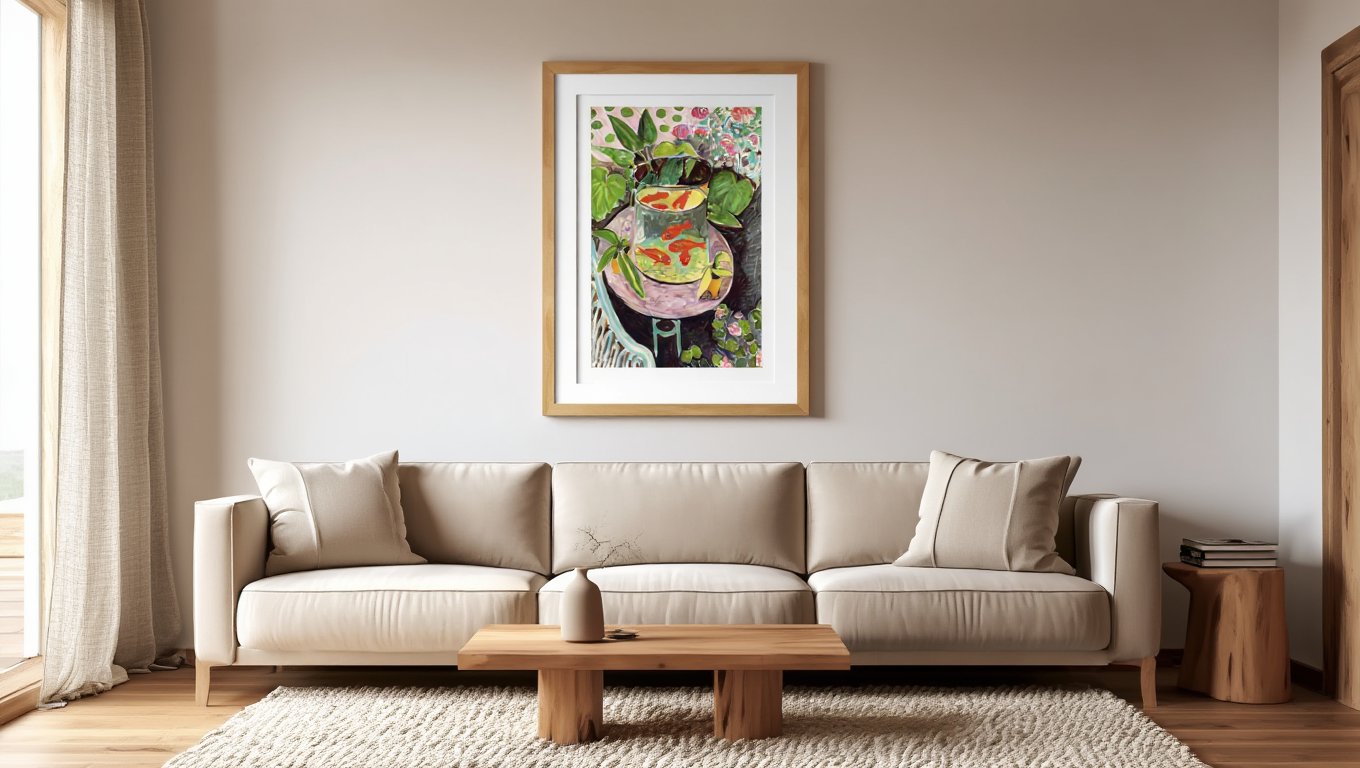 Henri Matisse – The Goldfish | Vibrant Modern Art Print