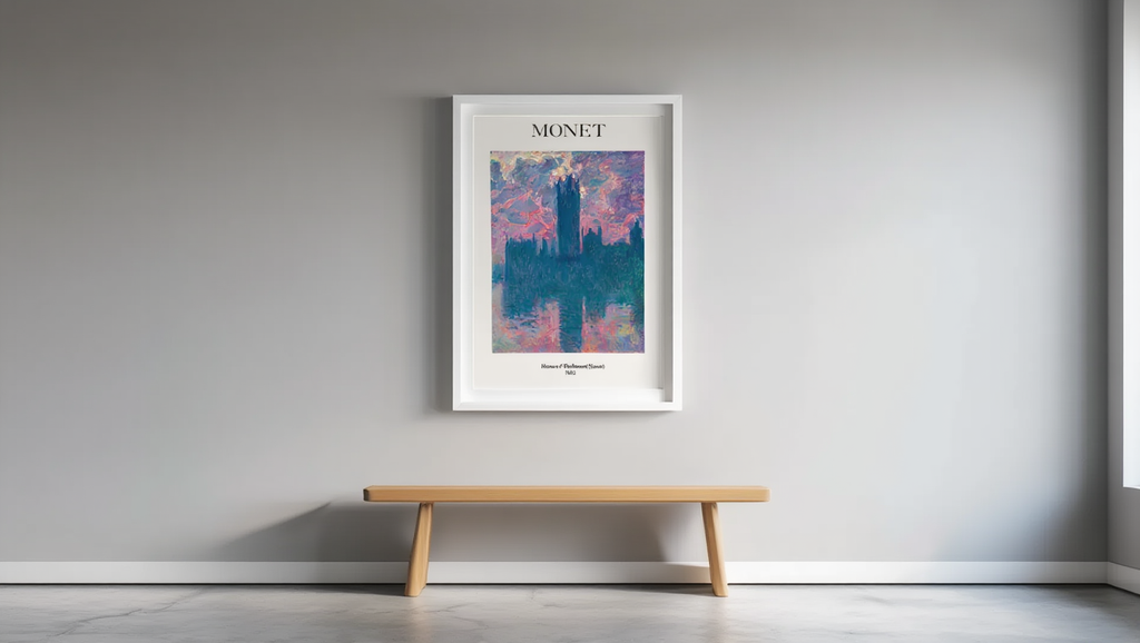 Claude Monet - Le Parlement, coucher de soleil | Hakyarts