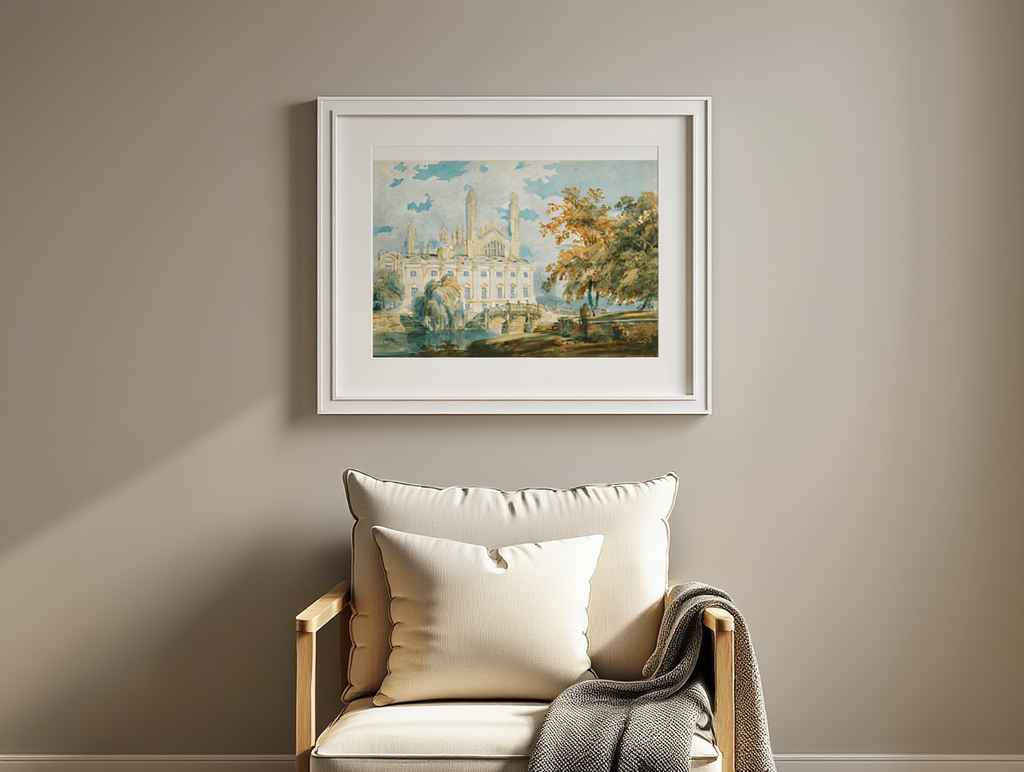 William Turner - Clare Hall and King's College Chapel