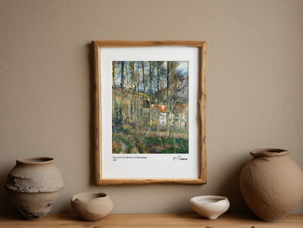 Camille Pissarro - The Côte des Boeufs at L'Hermitage