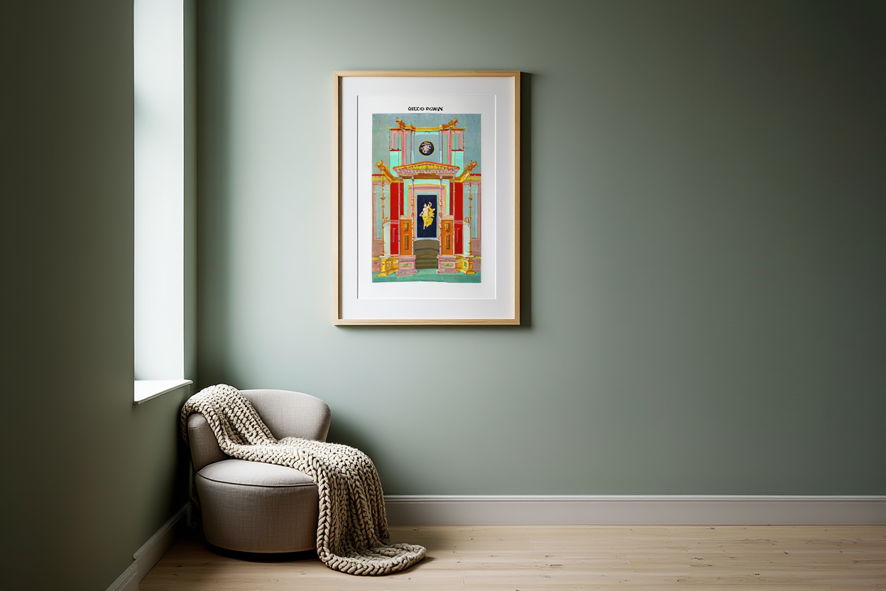 Greco-Romain by Auguste Racinet – Vintage French Historical Costume Art Print