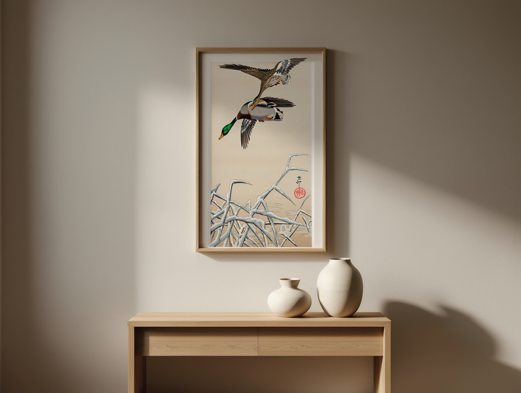 Ohara Koson - Mallards Poster