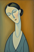Modigliani Grace – Curated Wall Art Prints - Hakyarts