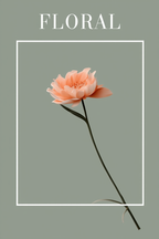 Set of 4 Art Prints  – Floral Harmony - Hakyarts