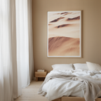 Desert Poster | Minimalist Landscape Wall Art Print - Hakyarts