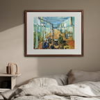 Vincent Van Gogh - Dormitory in the Hospital in Arles Poster