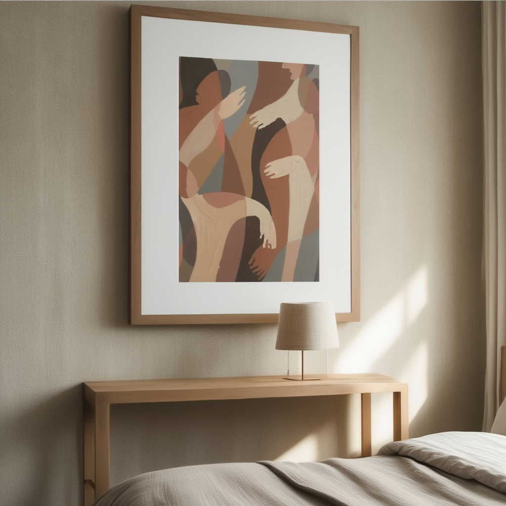 Timeless Forms – Minimalist Figuratives Poster