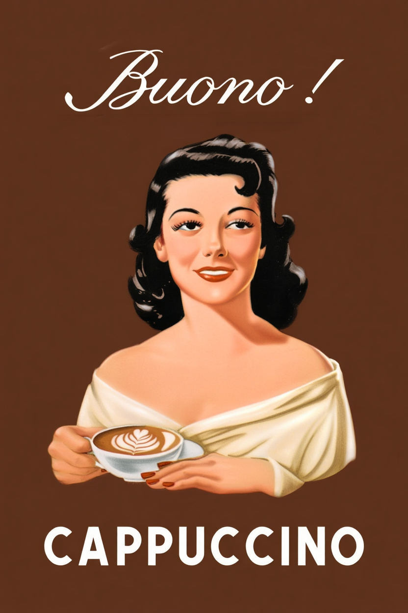 4 Vintage Italian Food Lovers Posters – Retro Pasta, Pizza & Culinary Wall Art