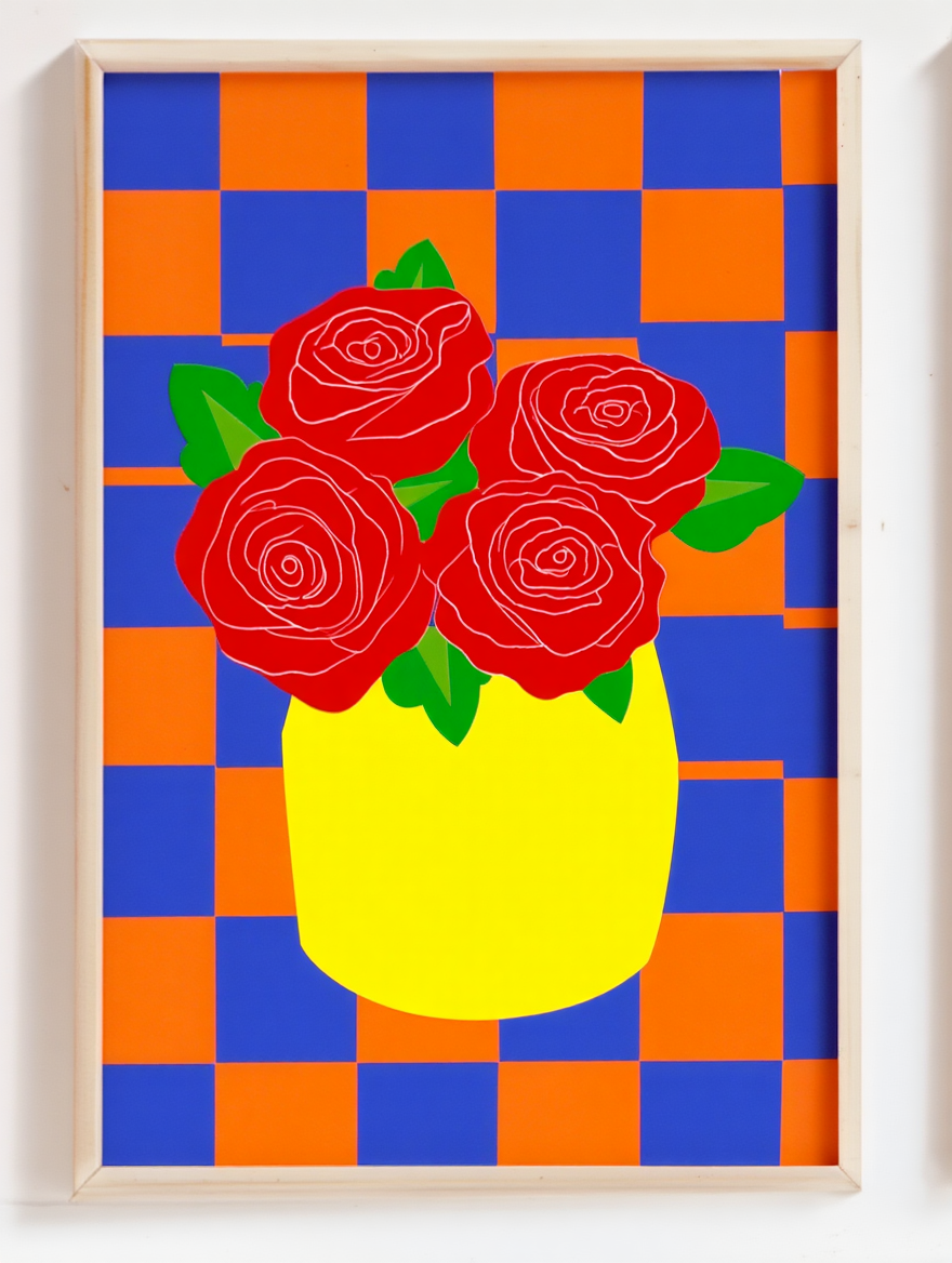 Colourful Electric Blue – Good Vibes 5-Prints