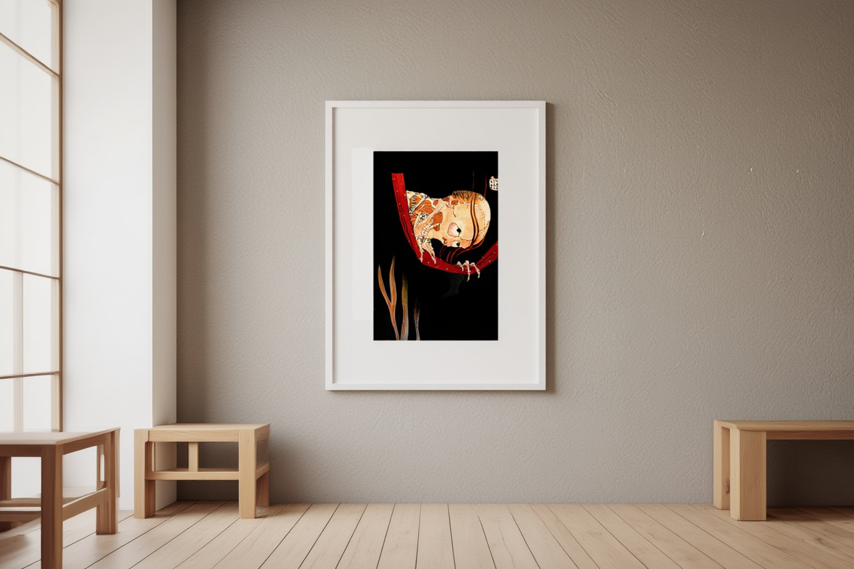 Hokusai – The Ghost Kohada Koheiji - Iconic Ukiyo-e Japanese Art Print