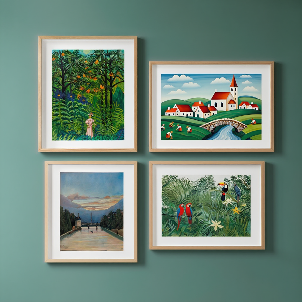 Exotic Escape – Rousseau-Inspired Prints