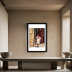 The Guard II – Ludwig Deutsch Poster | Orientalist Figurative Art Print - Hakyarts