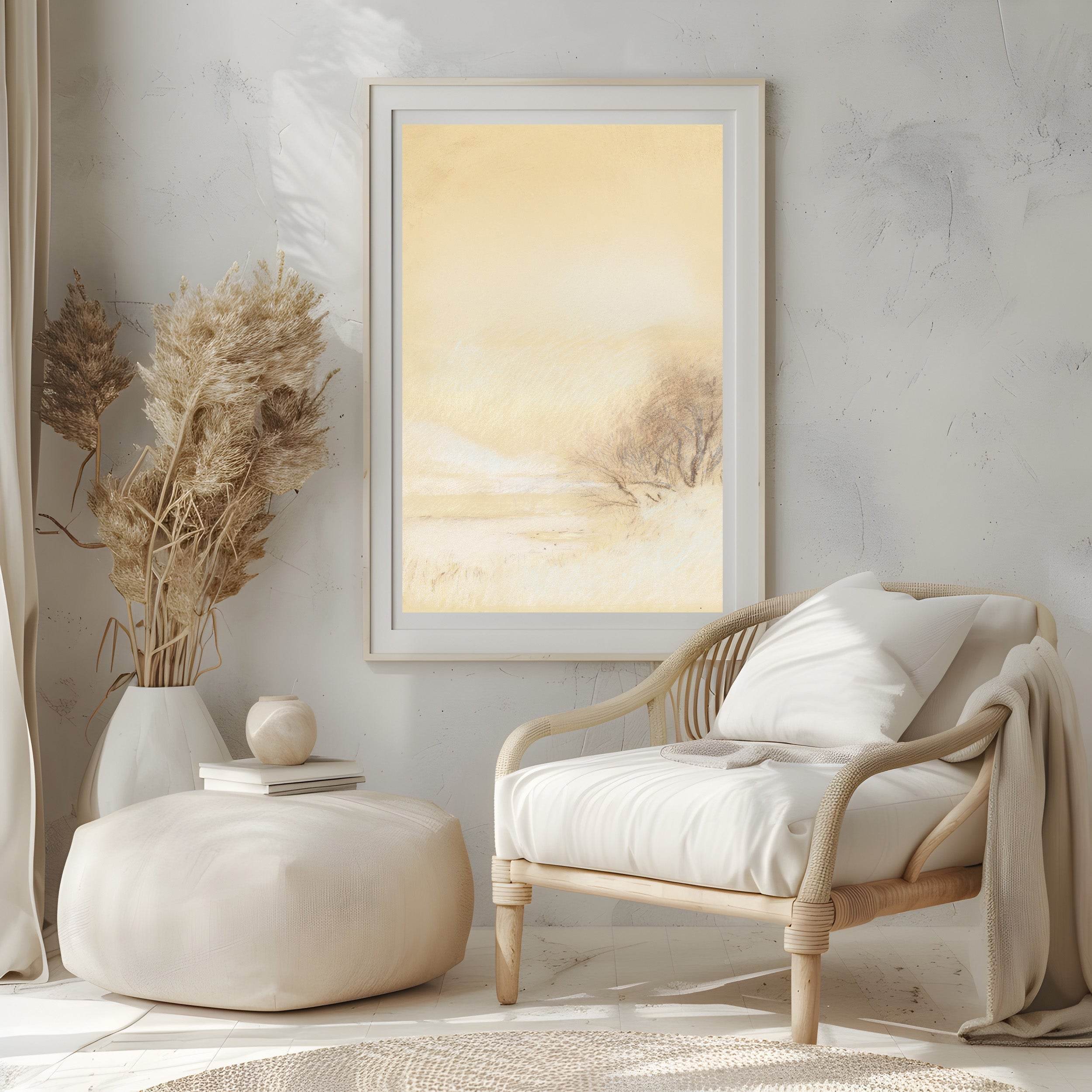 Winter landscape with river - Hakyarts