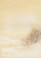 Winter landscape with river - Hakyarts