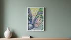 Schlucht in Tegernsee – August Macke Poster | Vintage Expressionist Art Print