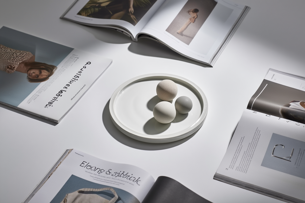 Minimalist Circular Plaster Coaster – White Cream