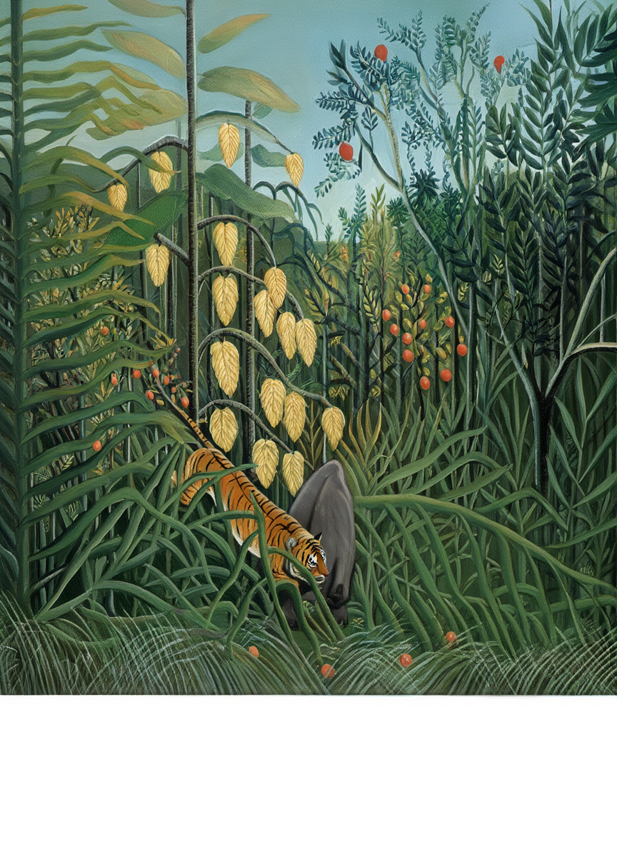 Botanical Reverie – Henri Rousseau Wall Art