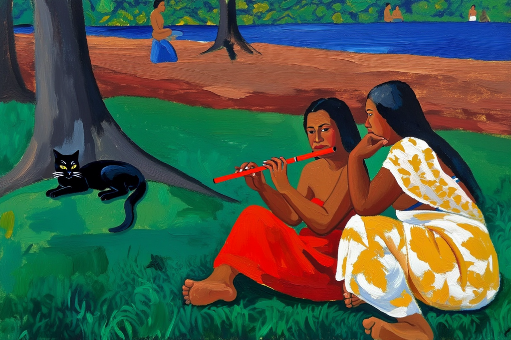 Gauguin Paradise Scenes – 4 Prints Mix & Match