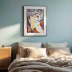 Still Life in Interior – Preston Dickinson (1920) | Precisionist Modern Art Print
