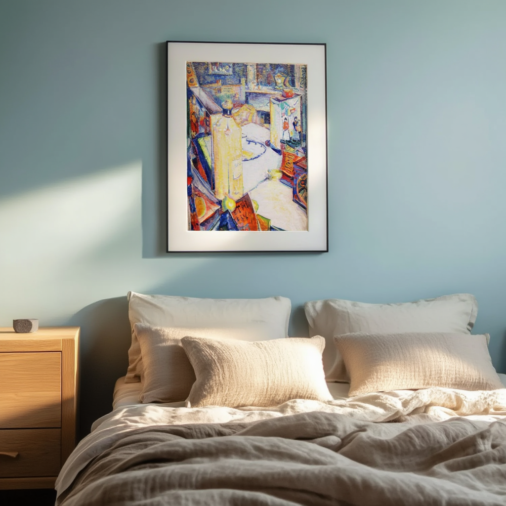 Still Life in Interior – Preston Dickinson (1920) | Precisionist Modern Art Print