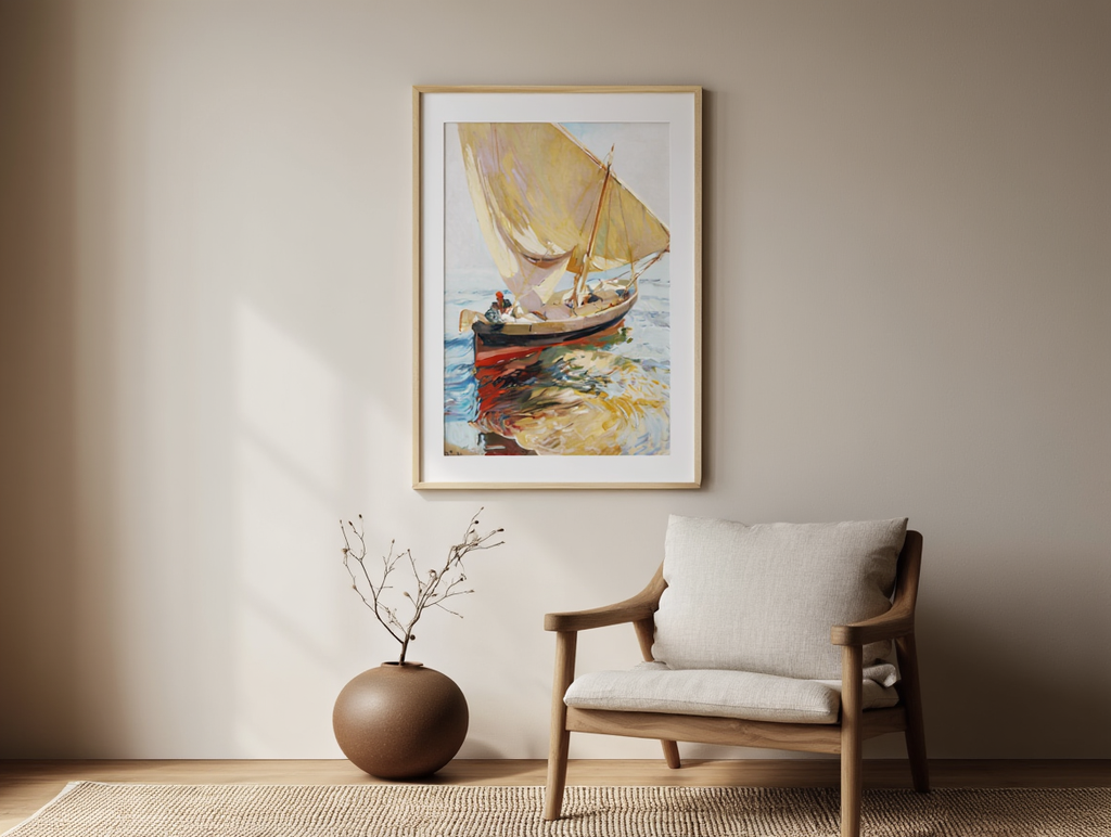 Joaquín Sorolla - Camino De La Pesca Valencia