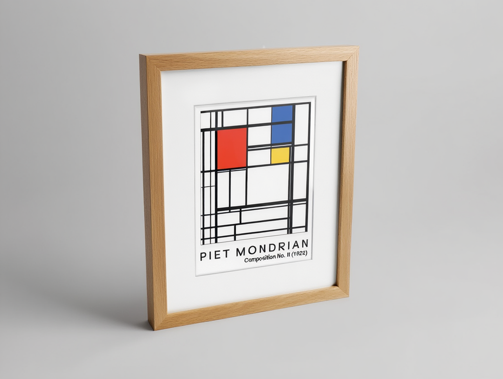 Modernist Balance – Piet Mondrian Geometric Wall Art Prints